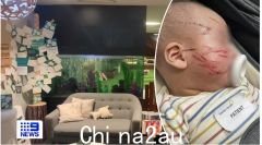 满脸血迹！墨尔本10周大华裔婴儿幼儿园遭残忍袭击引发巨大争议（图）