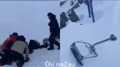 “一阵怪异的风”：斯雷德伯滑雪场滑雪椅脱落，三名受伤的滑雪者被送往医院
