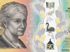 新版50元钞票凸显伟大的西澳