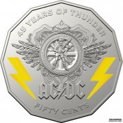皇家铸币厂将发行纪念摇滚乐队AC/DC的硬币