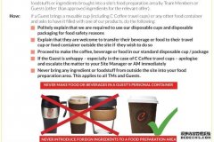 南澳加油站禁止自带咖啡杯