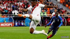 世界杯：秘鲁前锋法尔范还没出院，将错过与澳