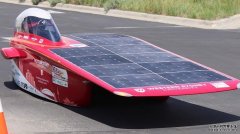澳洲队获国际太阳能车赛第一阶段胜利
