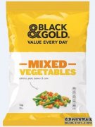 Black &amp; Gold1公斤装冷冻混和蔬菜召回