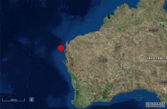 西澳西北海域发生5.9级地震