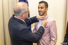 之前被泰国扣留的难民足球员Hakeem al-Araibi成为了