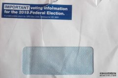 注意：标有“2019年联邦大选重要信息”的信件并
