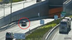 司机在新M4隧道的愚蠢行为 “要么你自己没命，