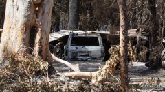 昆州南部目前有两起紧急的森林大火警告