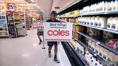 干旱部长称Coles暴露了真面目，呼吁购物者进行抵