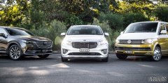 2018 Kia Carnival v Mazda CX-9 v Volkswagen Multivan Kombi 7