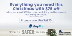 $75 Off when you spend $200 at Target plus 6% Cashback‏