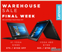 【Lenovo笔电】多至37% Discount + 7% Cashback = 44% Savi