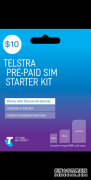 $10 Telstra Pre-Paid Extra™ SIM Starter Kit (Mobiles)  居然