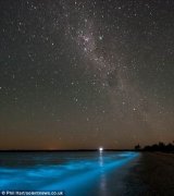 澳洲发现夜光湖？？