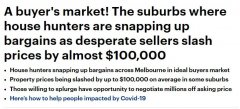 澳“绝望卖家”降$10万卖房，内城区公寓打折，