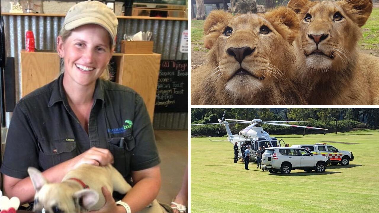 Jennifer Brown, Shoalhaven Zoo, lion attack: Female keeper ...