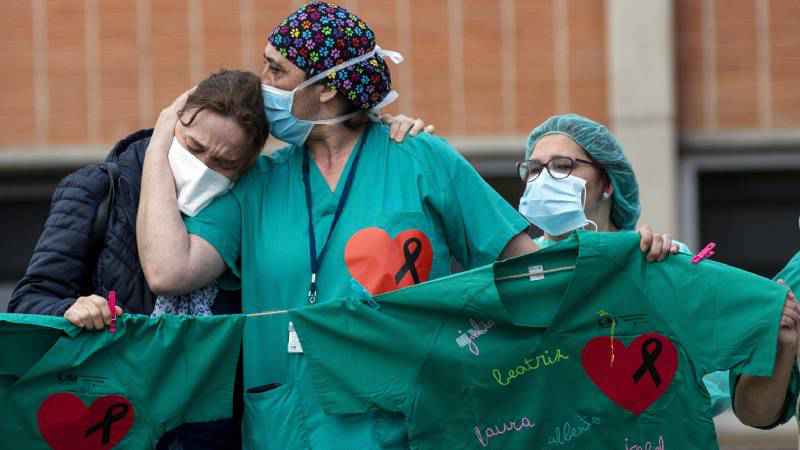 Worldwide deaths from COVID-19 hit 100,000 | KSTP.com