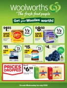 Woolworths 7月1日-7月7日折扣，纸尿裤、饺子半价