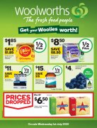 Woolworths 7月1日-7月7日折扣，纸尿裤、饺子半价