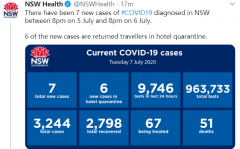 新州新增7例！1名旅客酒店隔离期无病症，结束返