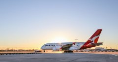 澳航将十架空中客车A380封存到加州沙漠里面