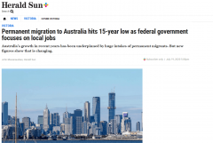 净移民数量逐年下降，来澳移民都去哪儿了？（