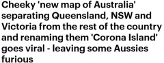 新维昆三州被开除“澳籍”？新版澳洲地图网上