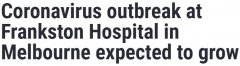 墨尔本医院感染人数达50人，首席卫生官警告：疫