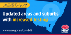 新州在13个行政区增加了流动新冠测试点