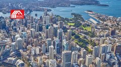 悉尼CBD最高的住宅大楼，绿地中心封顶
