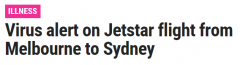 注意！墨尔本飞悉尼航班出现确诊，同机47人豁免