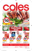 Coles 10月7日-10月13日折扣，油半价，$10含15GB+整月