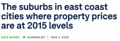 Burwood及Epping上榜！澳洲24地房价与5年前相比几乎