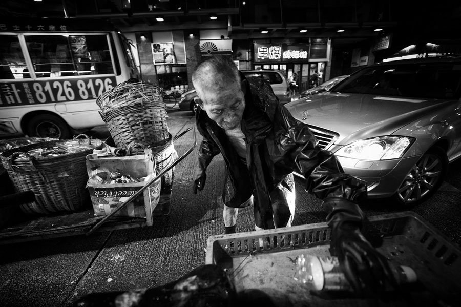 另一面!新西兰人夜间穿行在贫民区实拍香港阴暗面(多图)