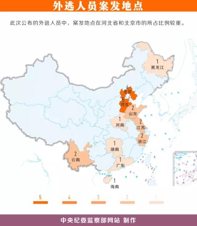 22名红通嫌犯藏匿线索曝光 其中10人外逃美国