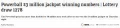 $300万澳洲Powerball大奖无人中奖 奖金累积至$800万