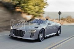 2014 Audi e-tron Spyder 分享一下