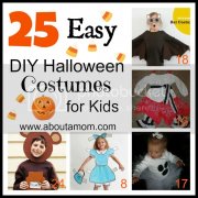 万圣节小朋友服装打扮 DIY Halloween Costumes for Kid