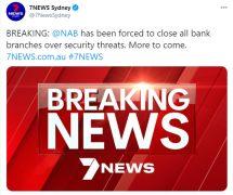 突发！国民银行收到炸弹威胁，全澳所有分行紧