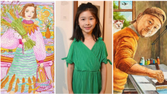 澳洲华裔女孩荣获2020美术大奖！众多天才小画家