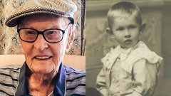 澳洲最年长的人Dexter Kruger在Roma庆祝111岁生日