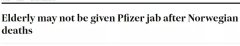 挪威29人接种疫苗死亡不影响澳洲接种计划：在可