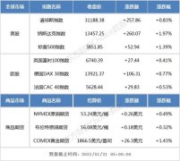 美股三大指数齐创收盘历史新高 大型科技股集体