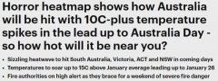 高温预警！45℃！悉尼即将开启一波“火炉模式”