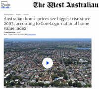 【势不可挡！】澳洲房价创下2003年以来最大月涨