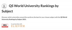 21QS世界大学学科排名发布，悉大实力碾压，单项