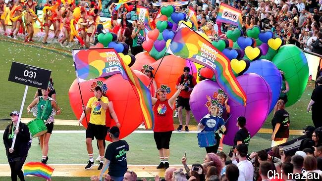 It’s like the gay Olympics. Picture: Brendon Thorne/Getty Images