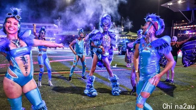 People went all out for their costumes. Picture: NCA NewsWire/Flavio Brancaleone
