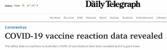 新冠疫苗接种首周，全澳上报近百例不良反应！